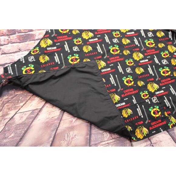 Chicago Blackhawks Apron Adjustable NHL Team Logo Black - Picture 4 of 4